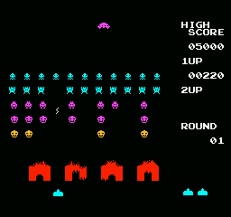 Space Invaders, en fixed shooter
